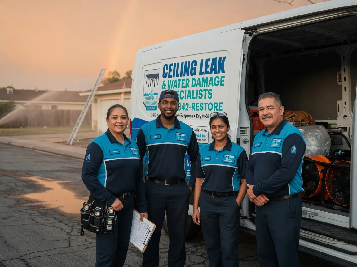 Ceiling Leak Cleanup company in Maxwell, TX