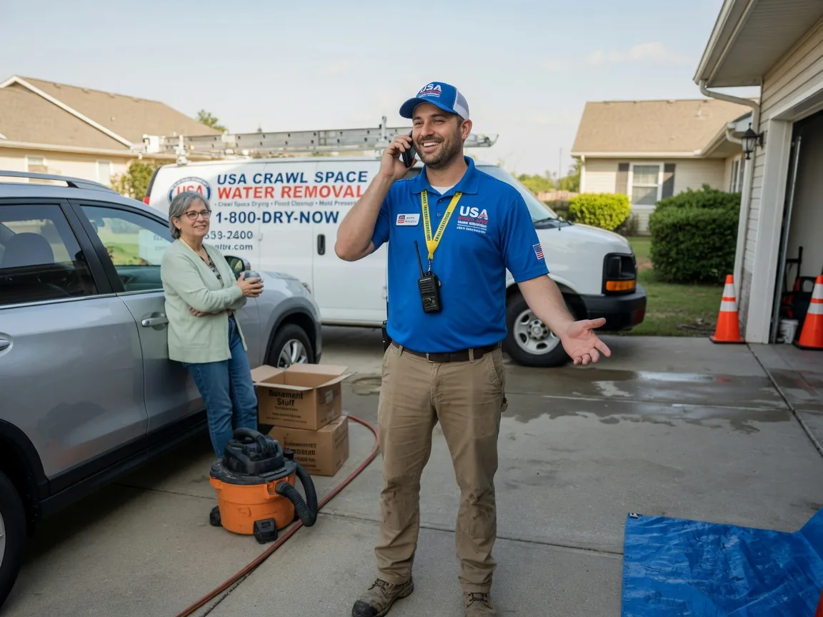 Crawl Space Water Removal Maxwell, TX FAQs